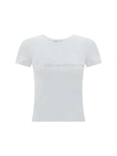 Shop Blumarine T-shirts In Ottico