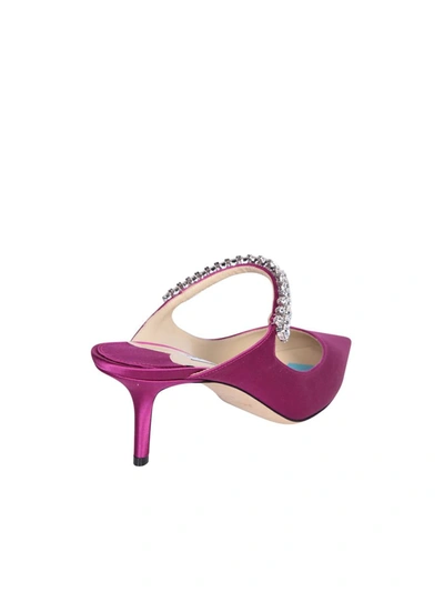 Jimmy Choo Bing 65 Slip-on Mules In Pink