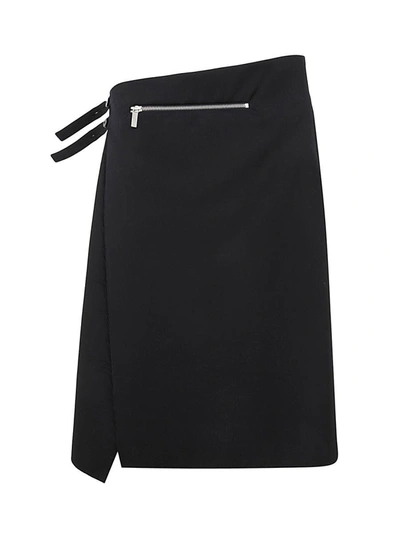 Shop Sapio Wrapover Skirt Clothing In Black