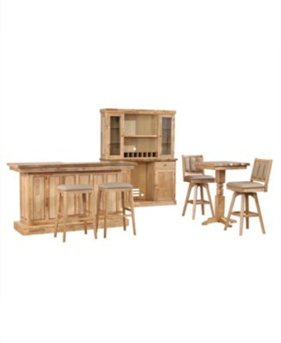Macy's Logans Edge Bar Collection In Brown