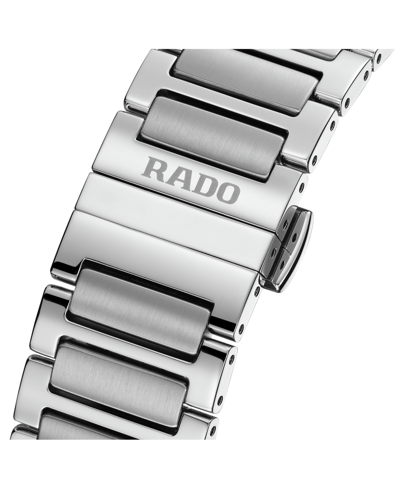Shop Rado Unisex Swiss Automatic Diastar Original Stainless Steel Bracelet Watch 38mm In Gray