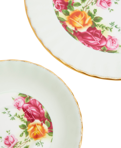Royal Albert Old Country Roses Fern 3 Piece Set In Multi