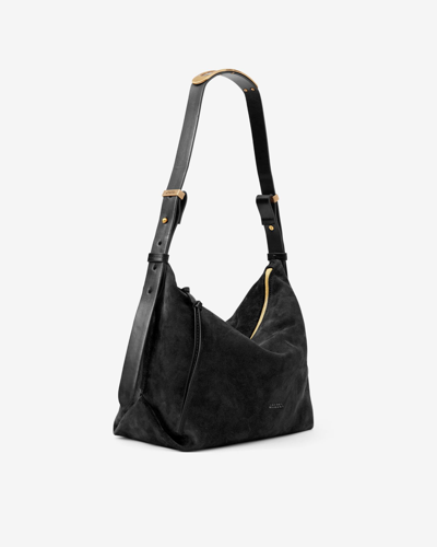 Shop Isabel Marant Leyden Bag In Black