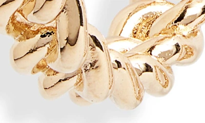 Shop Ajoa Slaybelles Set Of 2 Hoop Earrings In Gold