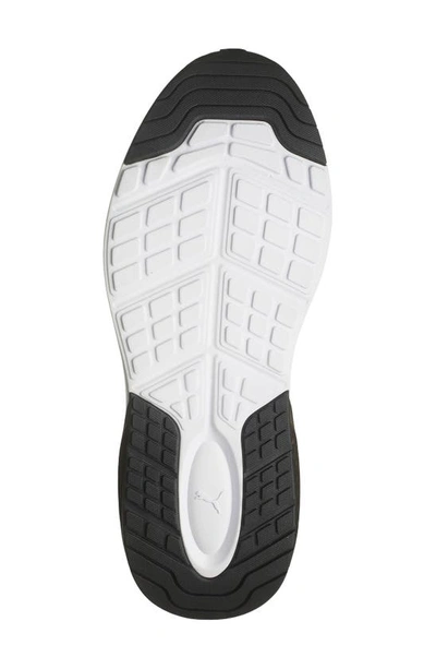 Puma Amplifier Sneaker In  Black- White