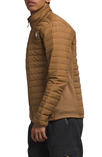 Shop The North Face Canyonlands Hybrid Jacket In Utility Brown