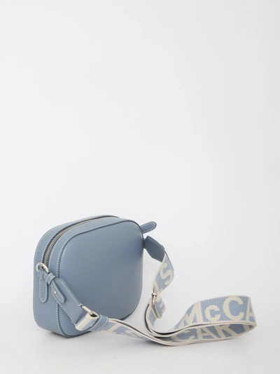 Shop Stella Mccartney Mini Camera Bag In Blue