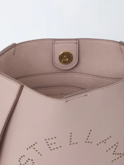 Shop Stella Mccartney Mini Crossbody Bag In Pink