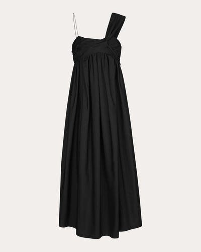 Shop Cecilie Bahnsen Women's Vera Midi Dress In Black