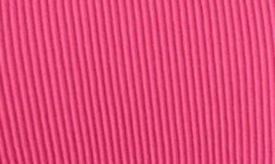 Shop Nsr Ribbed Midi Skirt In Pink