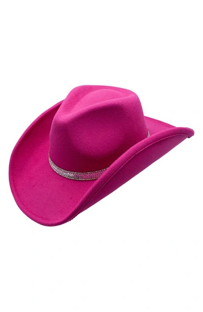 Peter Grimm Dolly Cowboy Hat In Pink