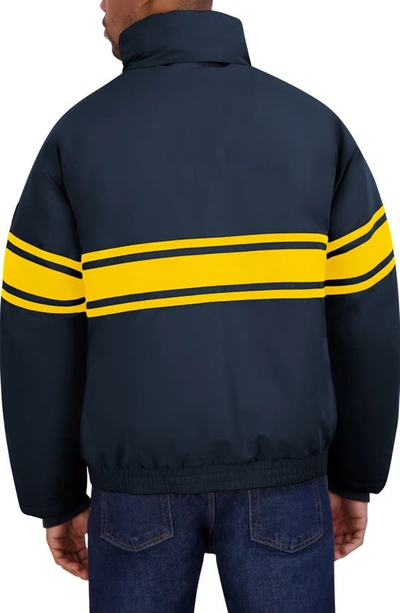 Shop Nautica Water Resistant Puffer Jacket In Navy