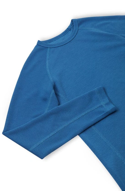 Shop Reima Kids' Lani Thermal T-shirt & Leggings Set In Soft Navy