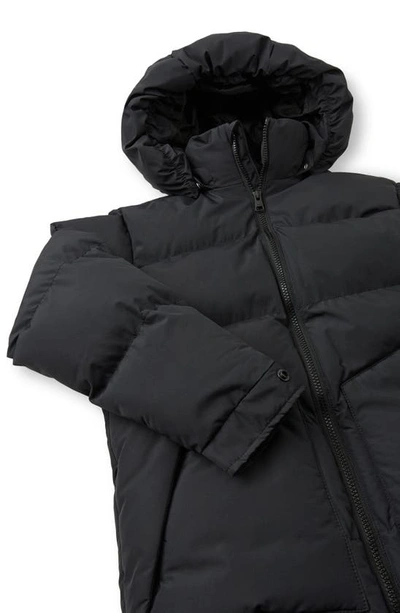 Shop Reima Kids' Osteri Waterproof & Windproof Insulated Recycled Polyester Puffer Jacket In Black