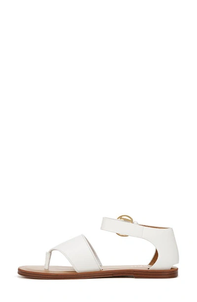 Shop Franco Sarto Ruth Ankle Strap Sandal In White