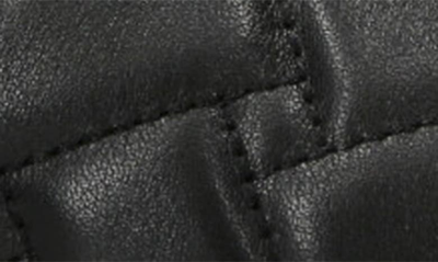 Shop Kurt Geiger Kensington Quilted Slide Sandal In Black