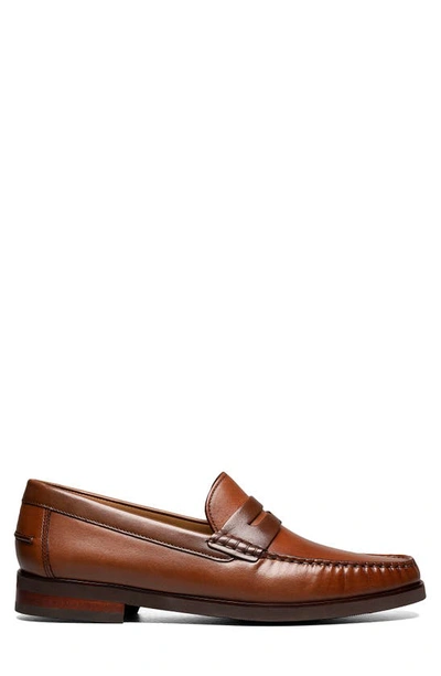 Shop Florsheim Berkley Flex Penny Loafer In Cognac