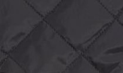 The Normal Brand Regular Fit Quilted Nylon Jacket In Black