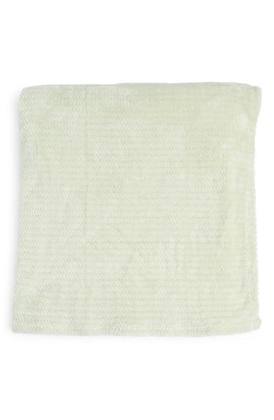 Shop Bcbg Seed Jacquard Throw In Pale Blue