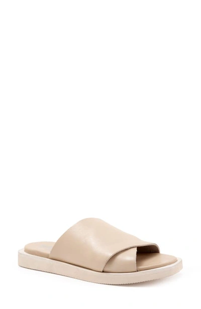 Shop Softwalk ® Kara Slide Sandal In Ivory