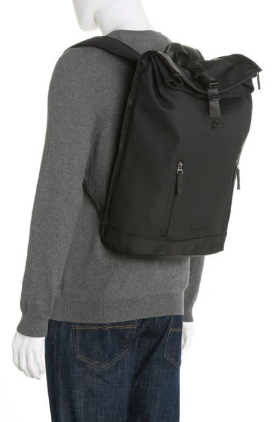 Shop Duchamp Roll Top Backpack In Black