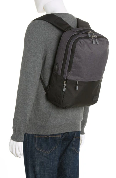 Shop Duchamp Colorblock Backpack In Black/ Charcoal
