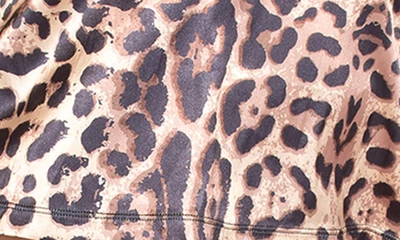 Shop Seven 'til Midnight Seven ‘til Midnight Leopard Print Satin Camisole & Pants Pajamas