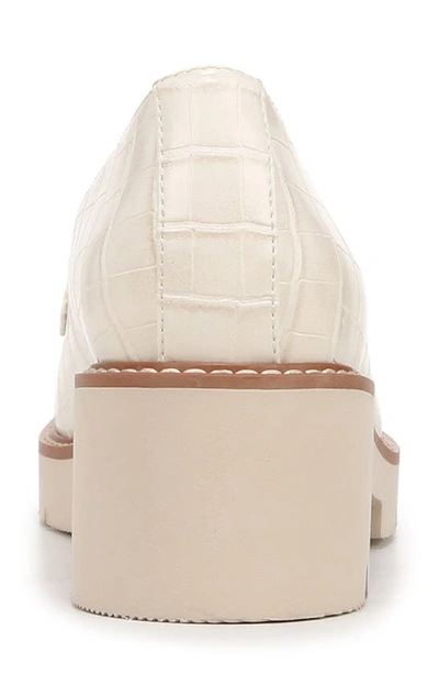 Shop Naturalizer Cabaret Platform Lug Sole Loafer In Porcelain