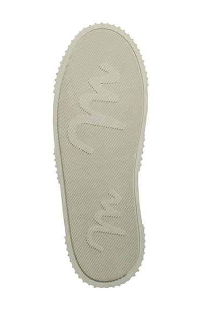 Shop Sandro Moscoloni Marian Platform Sneaker In White Ivory/ Silver