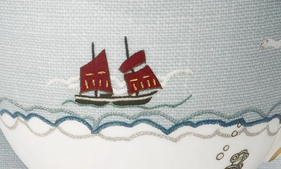Wedgwood Sailors Farewell 5-piece Place Setting In Grey