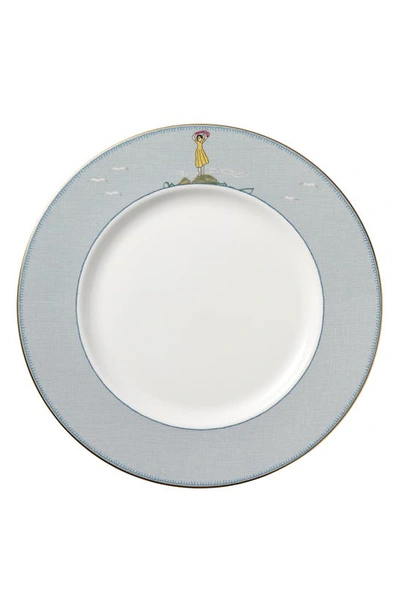 Shop Wedgwood Sailor's Farewell Dinner Plate In Grey