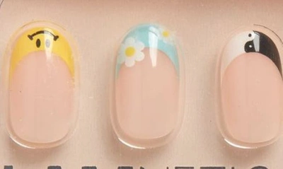 Shop Glamnetic Short Round Press-on Nails Set In A Good Day