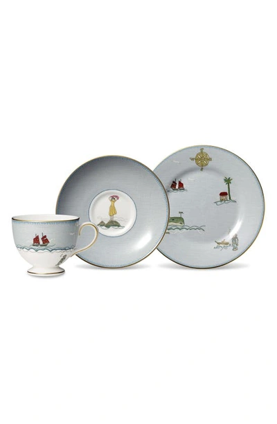 Shop Wedgwood Sailor's Farewell 3-piece Place Setting In Multi