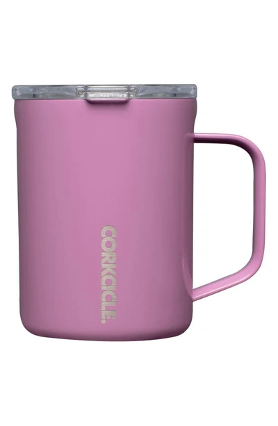 Shop Corkcicle 16-ounce Insulated Mug In Orchid