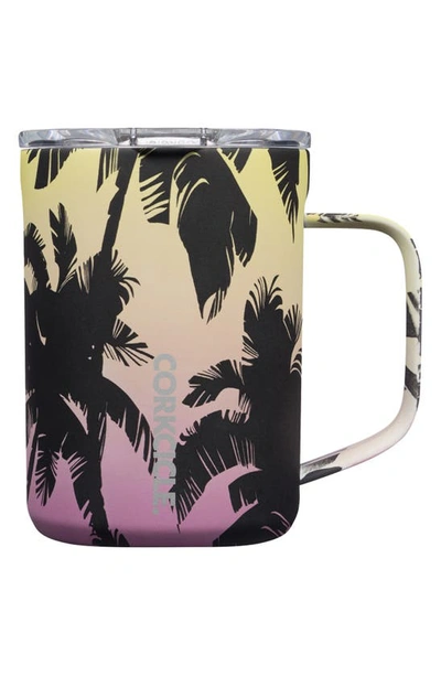 Shop Corkcicle 16-ounce Insulated Mug In Miami Sunset
