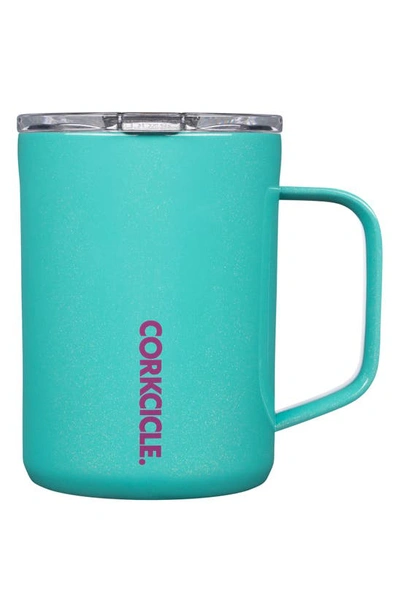 Shop Corkcicle 16-ounce Insulated Mug In Sparkle Mermaid