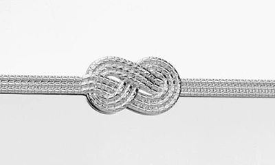 Vera Wang X Wedgewood Infinity Picture Frame In Metallic Silver