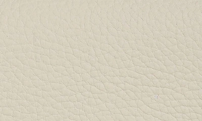 Strathberry Mini Mosaic Leather Top Handle Bag In Vanilla