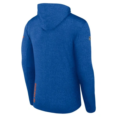 Fanatics Branded  Royal New York Islanders Authentic Pro Lightweight Pullover Hoodie In Royal