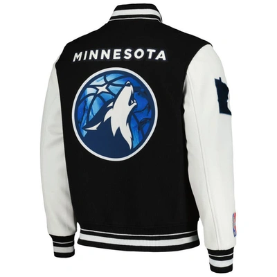 Shop Pro Standard Black Minnesota Timberwolves 2023/24 City Edition Varsity Jacket