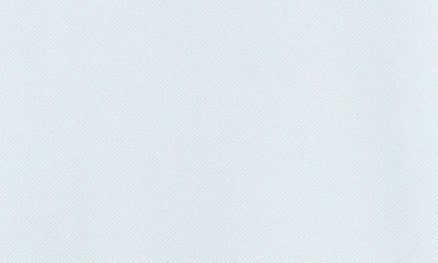 Shop Moncler Logo Patch Cotton Piqué Polo In Baby Blue