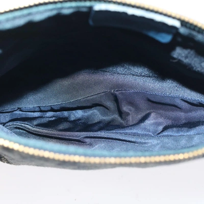 Shop Dior Saddle Navy Canvas Clutch Bag ()