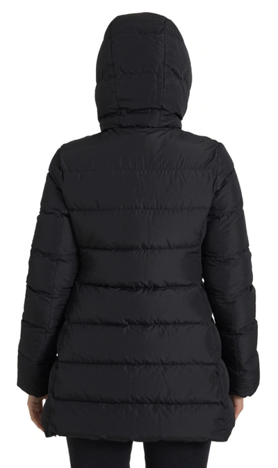Shop Dolce & Gabbana Elegant Full Zip Black Hooded Women's Jacket