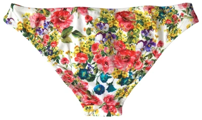 Shop Dolce & Gabbana Multicolor Floral Bikini Women's Bottom