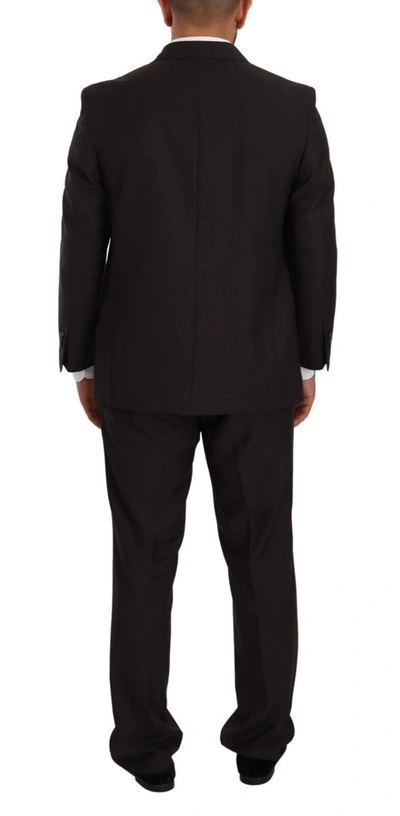 Shop Domenico Tagliente Sleek Grey 2-piece Mens Suit With Notch Men's Lapels In Gray