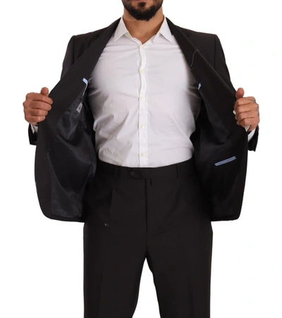Shop Domenico Tagliente Sleek Grey 2-piece Mens Suit With Notch Men's Lapels In Gray