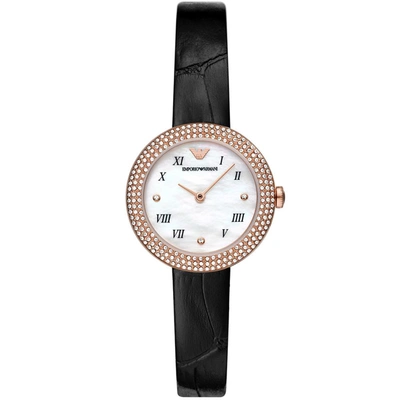 Shop Emporio Armani Rose Gold Women Women's Watch