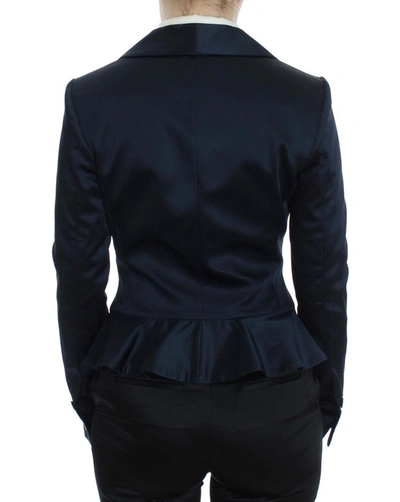 Shop Exte Elegant Blue Blazer Jacket With Designer Women's Flair