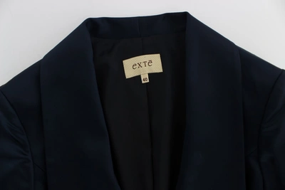 Shop Exte Elegant Blue Blazer Jacket With Designer Women's Flair