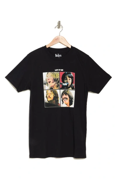 Shop American Needle Beatles Let It Be Graphic T-shirt In Black